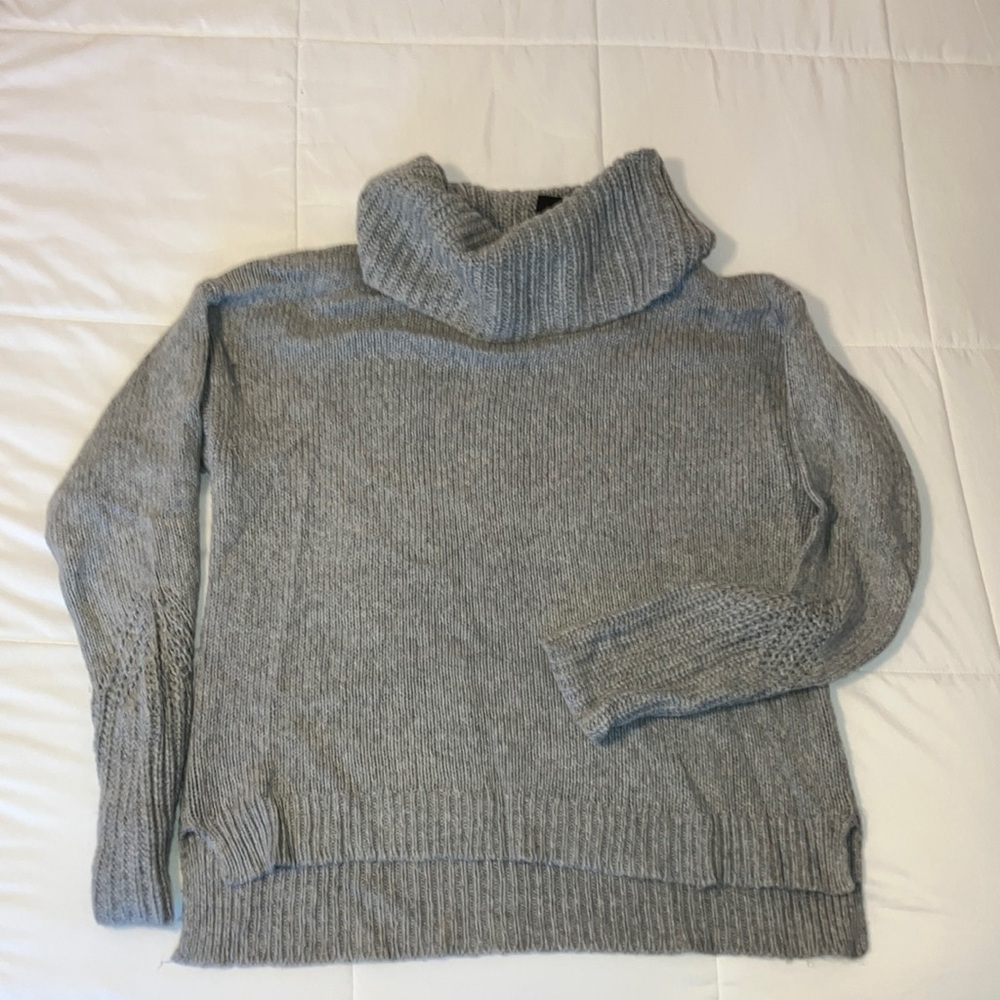 White House Black Market Grey Sweater, Large